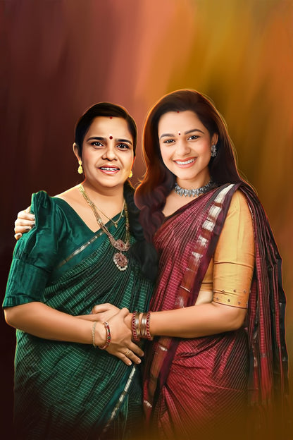 Imaginary Art - Mom & Daughter 01 (2 Person)
