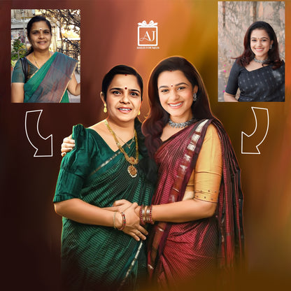 Imaginary Art - Mom & Daughter 01 (2 Person)